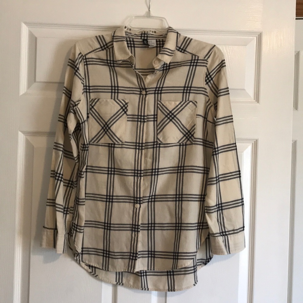 Plaid button up